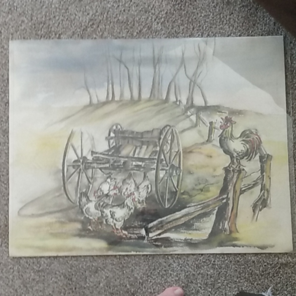 Original water color painting